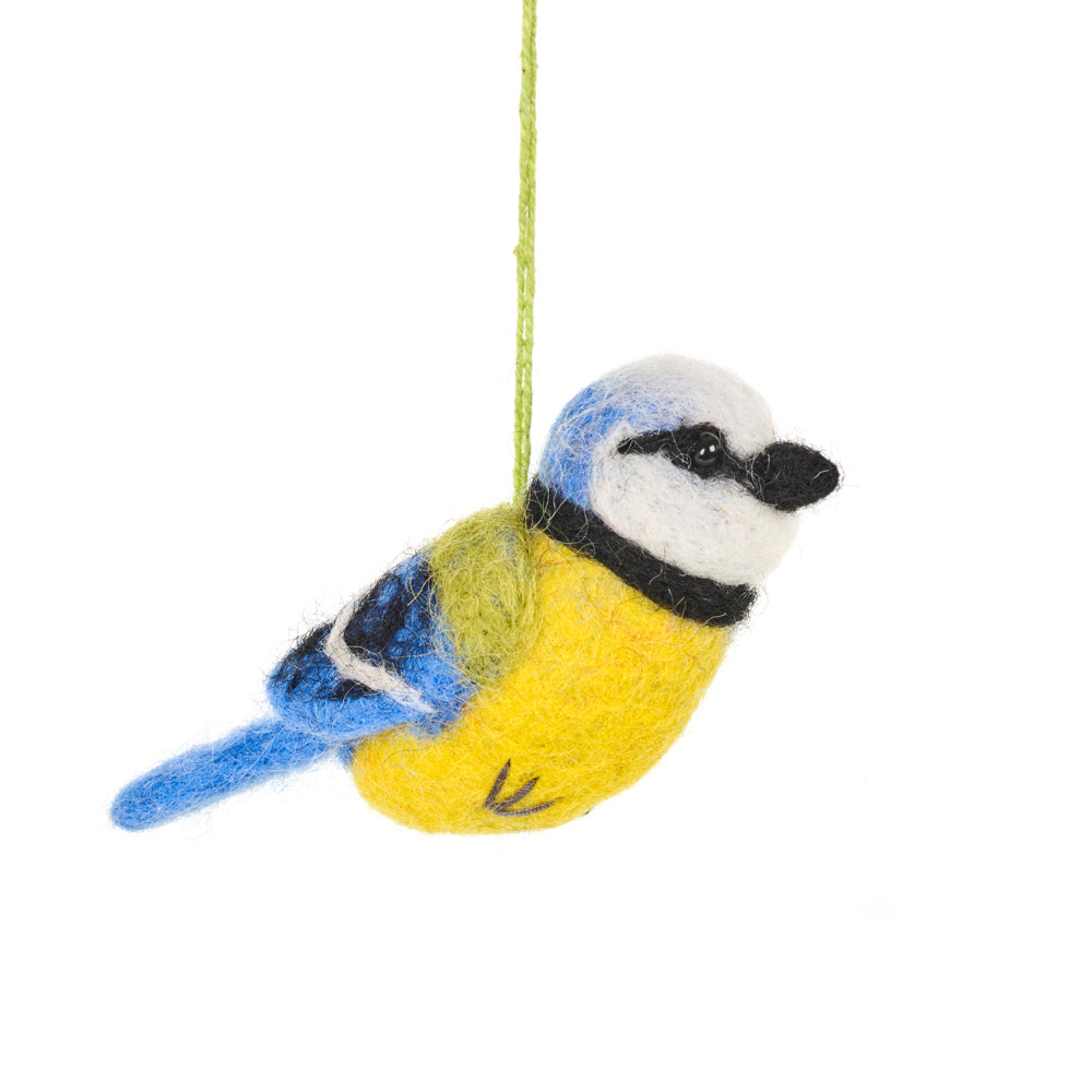 Bella the Blue Tit Biodegradable Easter Hanging Decoration