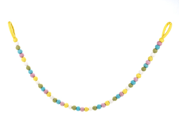 Handmade Biodegradable Felt Easter Bubble Garland Home Decoration