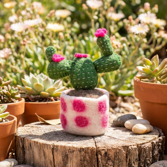 Cactus Opuntia (spotty base)