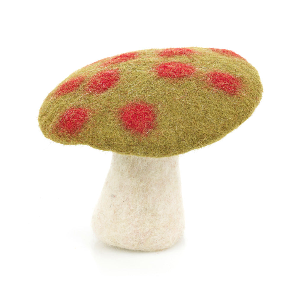 Handmade Felt Biodegradable Toadstool Decoration