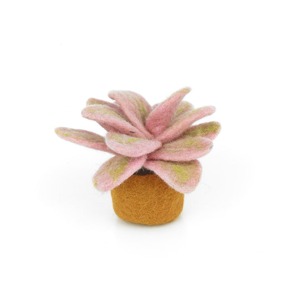 Handmade Felt Candy Leaf Standing House Plant