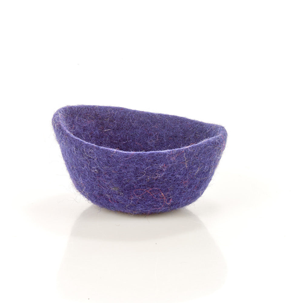 Handmade Felt Colourful Trinket Dish Home Decoration