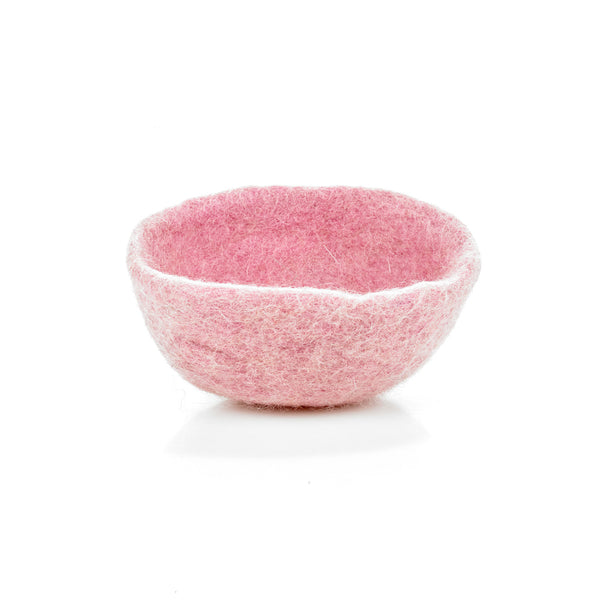 Handmade Felt Colourful Trinket Dish Home Decoration