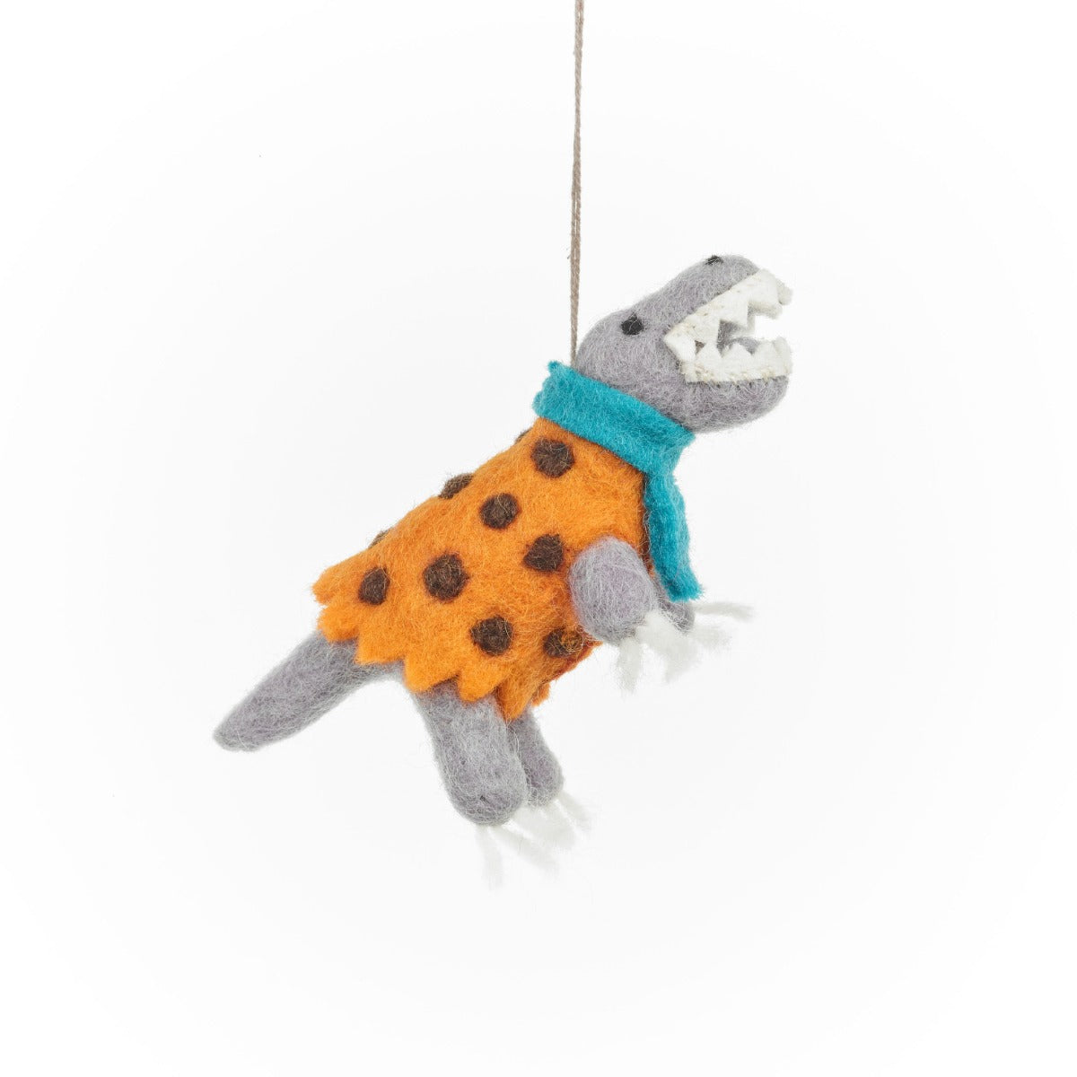 Handmade Felt DINO-mite Dinosaur Hanging Decoration