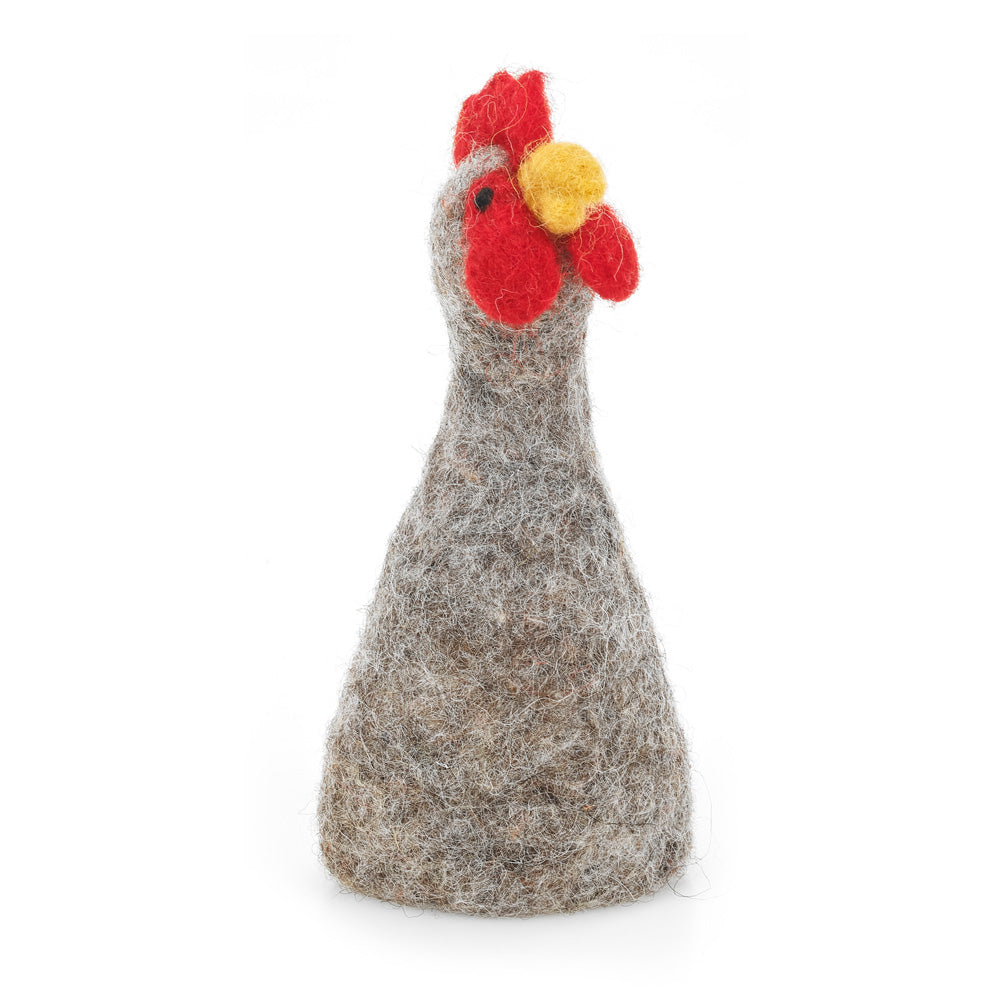 Handmade Felt Egg Farmyard Friends Biodegradable Tree Toppers