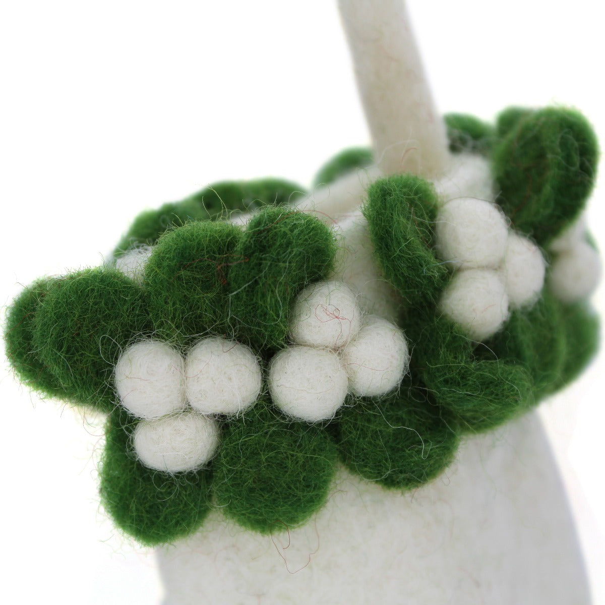 Handmade Felt Biodegradable Mini Christmas Stocking Hanging Decoration