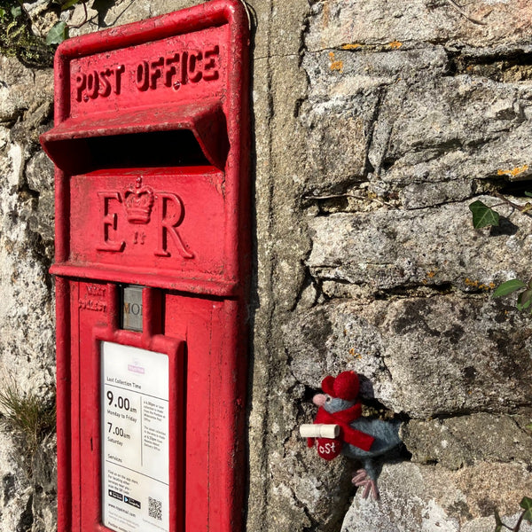 Handmade Felt Pigeon Post Hanging Decoration