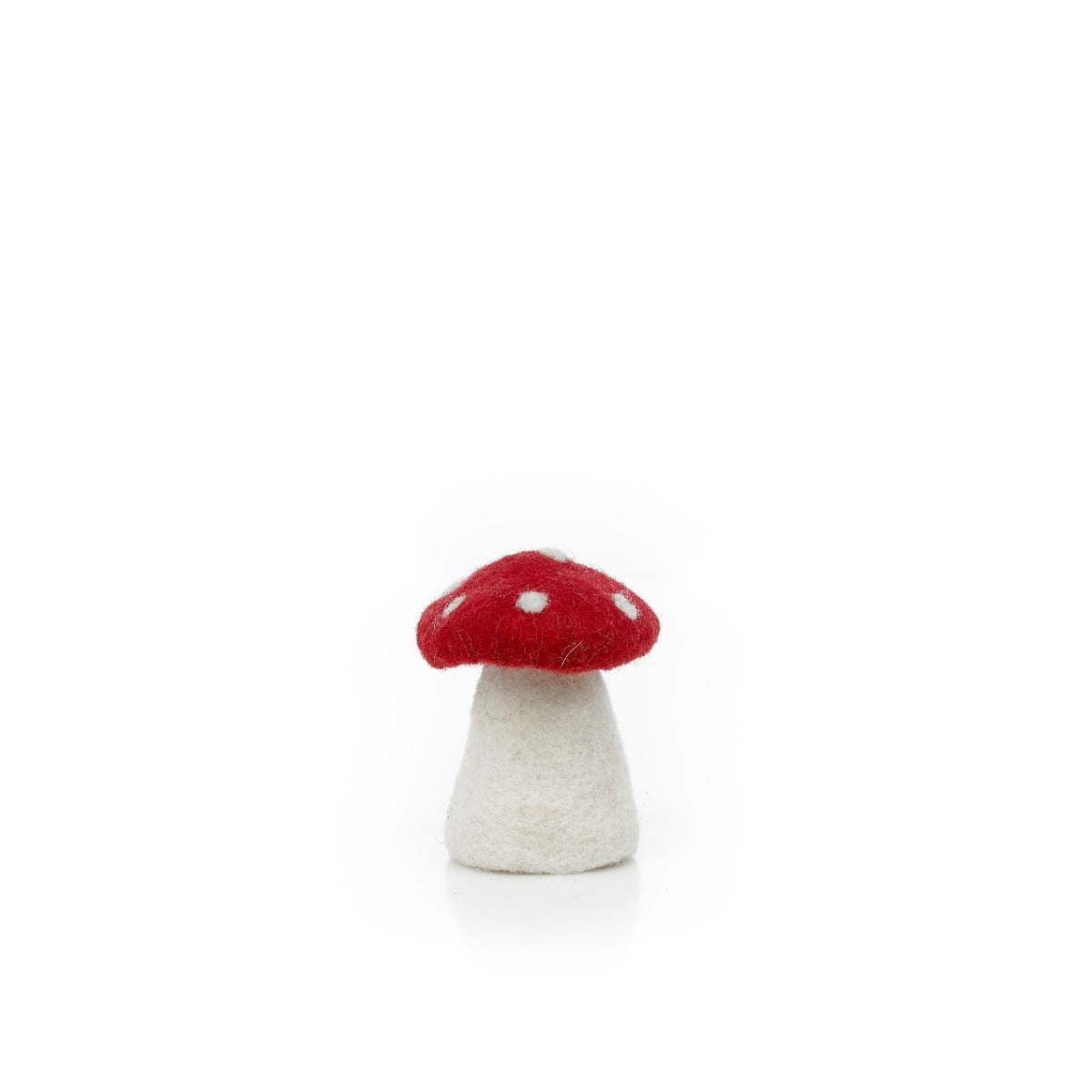 Handmade Felt Standing Wonky Toadstools Set of 3 Decorations
