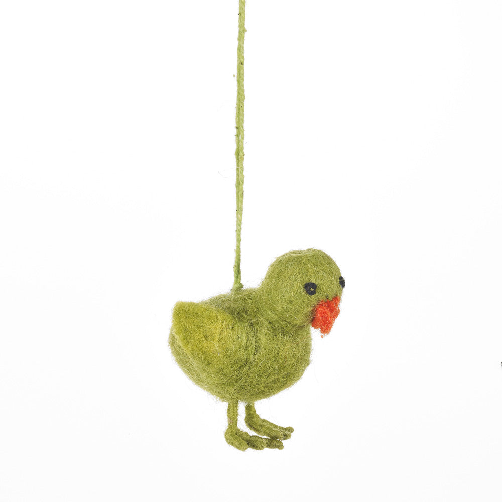 Handmade Felt Hanging Easter Chicks Decorations - Variety Pack