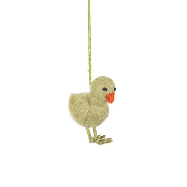 Handmade Felt Hanging Easter Chicks Decorations - Variety Pack