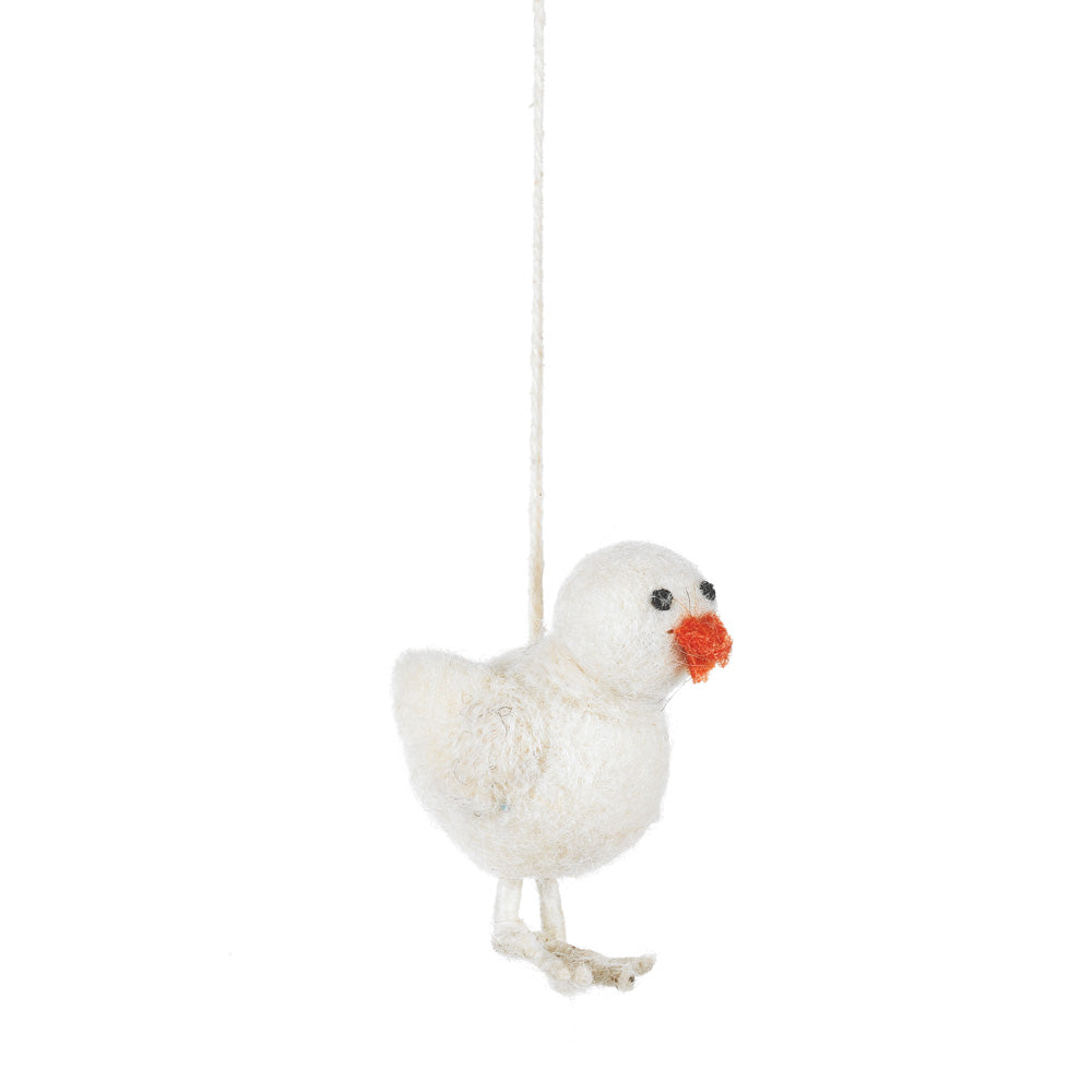 Handmade Felt Hanging Easter Chicks Decorations - Variety Pack