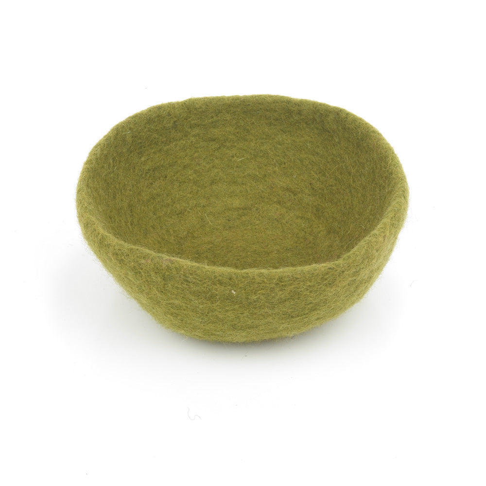 Handmade Felt Autumnal Trinket Dish Set