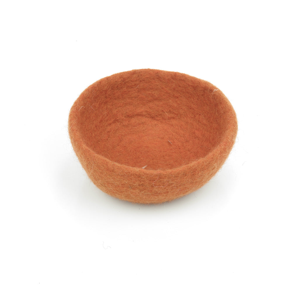 Handmade Felt Autumnal Trinket Dish Set