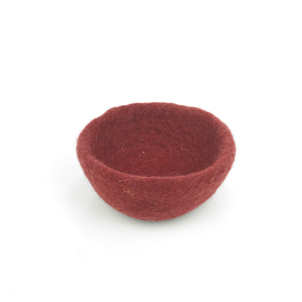 Handmade Felt Autumnal Trinket Dish Set