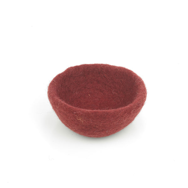Handmade Felt Autumnal Trinket Dish Set