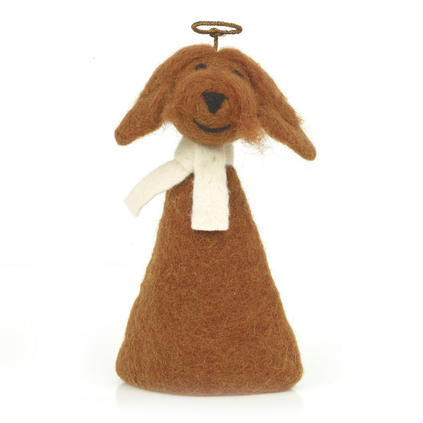 Handmade Felt Sahara the Dog Cockapoo Christmas Tree Topper