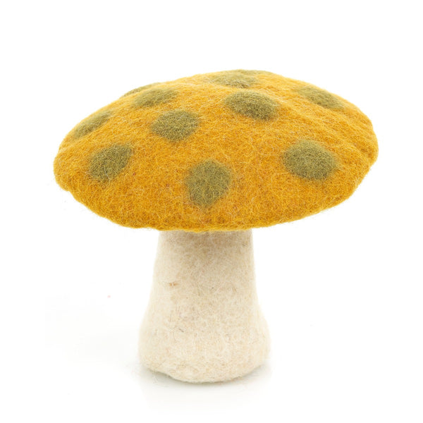 Handmade Felt Biodegradable Toadstool Decoration